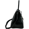 デルヴォー DELVAUX プリヨンMM ブラック レザー ユニセックス ショルダーバッグ