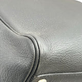 デルヴォー DELVAUX プリヨンMM ブラック レザー ユニセックス ショルダーバッグ