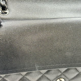 シャネル CHANEL デカマトラッセ30 A58600 25番台 ブラック シルバー金具 キャビアスキン レディース ショルダーバッグ