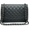 シャネル CHANEL デカマトラッセ30 A58600 25番台 ブラック シルバー金具 キャビアスキン レディース ショルダーバッグ