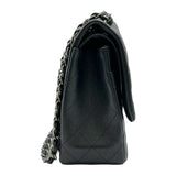 シャネル CHANEL デカマトラッセ30 A58600 25番台 ブラック シルバー金具 キャビアスキン レディース ショルダーバッグ