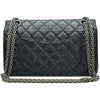 シャネル CHANEL 2.55 マトラッセ チェーンショルダー A37586 24番台 ブルーグレー系 シルバー金具 エイジドカーフ レディース ショルダーバッグ