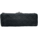 シャネル CHANEL 2.55 マトラッセ チェーンショルダー A37586 24番台 ブルーグレー系 シルバー金具 エイジドカーフ レディース ショルダーバッグ