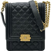 シャネル CHANEL ボーイシャネルチェーンショルダー AS0130 28番台 ブラック ゴールド金具 キャビア レディース ショルダーバッグ