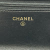 シャネル CHANEL カメリアチェーンウォレット AP0046 27番台 ブラック ゴールド金具 ラムスキン レディース ショルダーバッグ