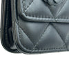 シャネル CHANEL カメリアチェーンウォレット AP0046 27番台 ブラック ゴールド金具 ラムスキン レディース ショルダーバッグ
