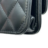 シャネル CHANEL カメリアチェーンウォレット AP0046 27番台 ブラック ゴールド金具 ラムスキン レディース ショルダーバッグ