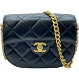 シャネル CHANEL マトラッセショルダーバッグ AS2484 ブラック ゴールド金具 カーフスキン レディース ショルダーバッグ