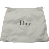 クリスチャン・ディオール Christian Dior オブリークサドルバッグ ネイビー ゴールド金具 キャンバス レディース ショルダーバッグ