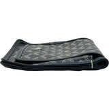 ゴヤール GOYARD プリュメポーチウォレット ネイビー コーティングキャンバス レディース ショルダーバッグ