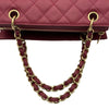 シャネル CHANEL ココマークチェーンショルダーバッグ A15688 6番台 ピンク ゴールド金具 キャビアスキン レディース ショルダーバッグ