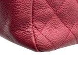 シャネル CHANEL ココマークチェーンショルダーバッグ A15688 6番台 ピンク ゴールド金具 キャビアスキン レディース ショルダーバッグ