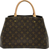 ルイ・ヴィトン LOUIS VUITTON モンテーニュMM M41056 ブラウン モノグラム レディース ショルダーバッグ