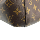 ルイ・ヴィトン LOUIS VUITTON モンテーニュMM M41056 ブラウン モノグラム レディース ショルダーバッグ