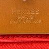 エルメス HERMES エールバッグジップPM D刻 ローズエクストリーム シルバー金具 トワル・ヴァッシュ レディース ショルダーバッグ