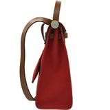 エルメス HERMES エールバッグジップPM D刻 ローズエクストリーム シルバー金具 トワル・ヴァッシュ レディース ショルダーバッグ