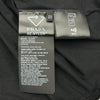 プラダ PRADA トライアングルロゴ半袖Tシャツ UJN661 ブラック コットン メンズ 半袖Ｔシャツ