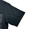 プラダ PRADA トライアングルロゴ半袖Tシャツ UJN661 ブラック コットン メンズ 半袖Ｔシャツ