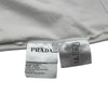 プラダ PRADA ワンポイントロゴ半袖Ｔシャツ UJN896 ホワイト コットン メンズ 半袖Ｔシャツ