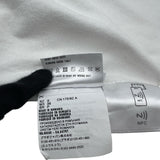 プラダ PRADA ワンポイントロゴ半袖Ｔシャツ UJN896 ホワイト コットン メンズ 半袖Ｔシャツ