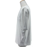プラダ PRADA ワンポイントロゴ半袖Ｔシャツ UJN896 ホワイト コットン メンズ 半袖Ｔシャツ