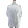 プラダ PRADA ワンポイントロゴ半袖Ｔシャツ UJN896 ホワイト コットン メンズ 半袖Ｔシャツ