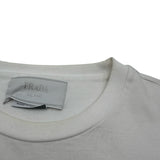 プラダ PRADA ワンポイントロゴ半袖Ｔシャツ UJN896 ホワイト コットン メンズ 半袖Ｔシャツ