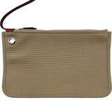 エルメス HERMES エールバッグジップPM A刻印 ベージュ/ナチュラル シルバー金具 トワル/ハンター レディース ハンドバッグ