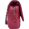 シャネル CHANEL マトラッセフラップバッグ A67742 20番台 ピンク シルバー金具 キャビアスキン レディース ショルダーバッグ