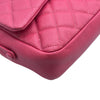 シャネル CHANEL マトラッセフラップバッグ A67742 20番台 ピンク シルバー金具 キャビアスキン レディース ショルダーバッグ