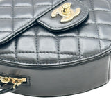 シャネル CHANEL マトラッセ ハートシェイプバッグ AS5764 ブラック ゴールド金具 ラムスキン レディース ショルダーバッグ