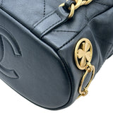 シャネル CHANEL アイコンチャームスモールリュック AS4275 ブラック ゴールド金具 ラムスキン レディース リュック・デイパック