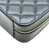 シャネル CHANEL マトラッセ スモールバニティケース AS3318 ブラック ゴールド金具 ラムスキン レディース ショルダーバッグ