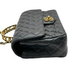 シャネル CHANEL トップハンドルフラップバッグ AS4530 ブラック ゴールド金具 ラムスキン レディース ショルダーバッグ