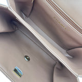 シャネル CHANEL マトラッセフラップショルダーバッグ AS4553 ベージュ ゴールド金具 ラムスキン レディース ショルダーバッグ