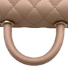 シャネル CHANEL ココハンドルXXS AS2215 31番台 ピンク ゴールド金具 キャビアスキン レディース ハンドバッグ