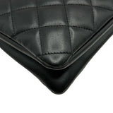 シャネル CHANEL ココマークスモールショッピングバッグ AS4596 ブラック ゴールド金具 ラムスキン レディース ショルダーバッグ