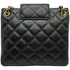 シャネル CHANEL ココマークスモールショッピングバッグ AS4596 ブラック ゴールド金具 ラムスキン レディース ショルダーバッグ