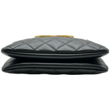 シャネル CHANEL ココマークスモールショッピングバッグ AS4596 ブラック ゴールド金具 ラムスキン レディース ショルダーバッグ