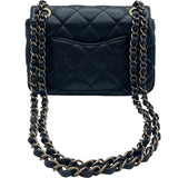 シャネル CHANEL ミニマトラッセ18 AS5098 ブラック ゴールド金具 キャビアスキン レディース ショルダーバッグ