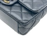 シャネル CHANEL ミニマトラッセ18 AS5098 ブラック ゴールド金具 キャビアスキン レディース ショルダーバッグ