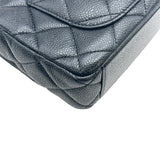 シャネル CHANEL ミニマトラッセ18 AS5098 ブラック ゴールド金具 キャビアスキン レディース ショルダーバッグ