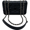 シャネル CHANEL スモールフラップバッグ AS4206 ブラック ゴールド金具 パテントカーフスキン レディース ショルダーバッグ