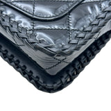 シャネル CHANEL スモールフラップバッグ AS4206 ブラック ゴールド金具 パテントカーフスキン レディース ショルダーバッグ