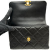 シャネル CHANEL ミニフラップバッグ AS3239 ブラック/ゴールド金具 ラムスキン レディース ショルダーバッグ