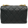 シャネル CHANEL ミニフラップバッグ AS3239 ブラック/ゴールド金具 ラムスキン レディース ショルダーバッグ