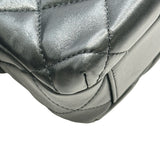 シャネル CHANEL マトラッセロゴチャームチェーンショルダー AS4986 ブラック ゴールド金具 ラムスキン レディース ショルダーバッグ
