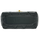 シャネル CHANEL マトラッセロゴチャームチェーンショルダー AS4986 ブラック ゴールド金具 ラムスキン レディース ショルダーバッグ