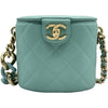 シャネル CHANEL バニティチェーンショルダー AS3155 29番台 グリーン ゴールド金具 ラムスキン レディース ショルダーバッグ