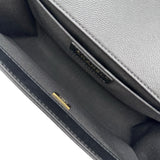 シャネル CHANEL ボーイシャネル25 A67086 ブラック ゴールド金具 キャビアスキン レディース ショルダーバッグ
